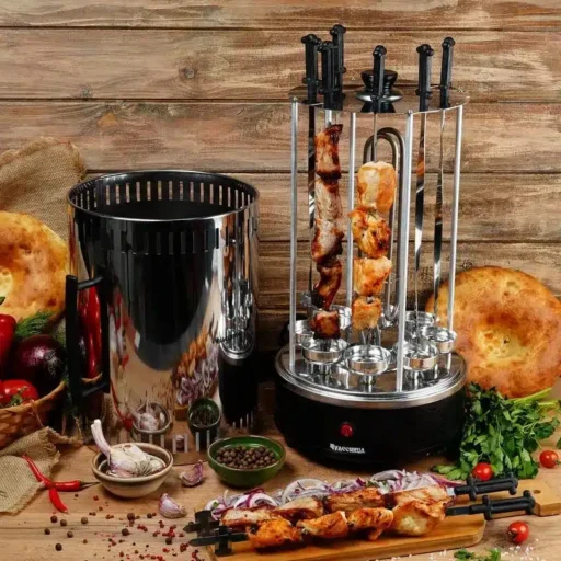 Elektrinė šašlykinė Chudesnica 1450W 8-iešmai